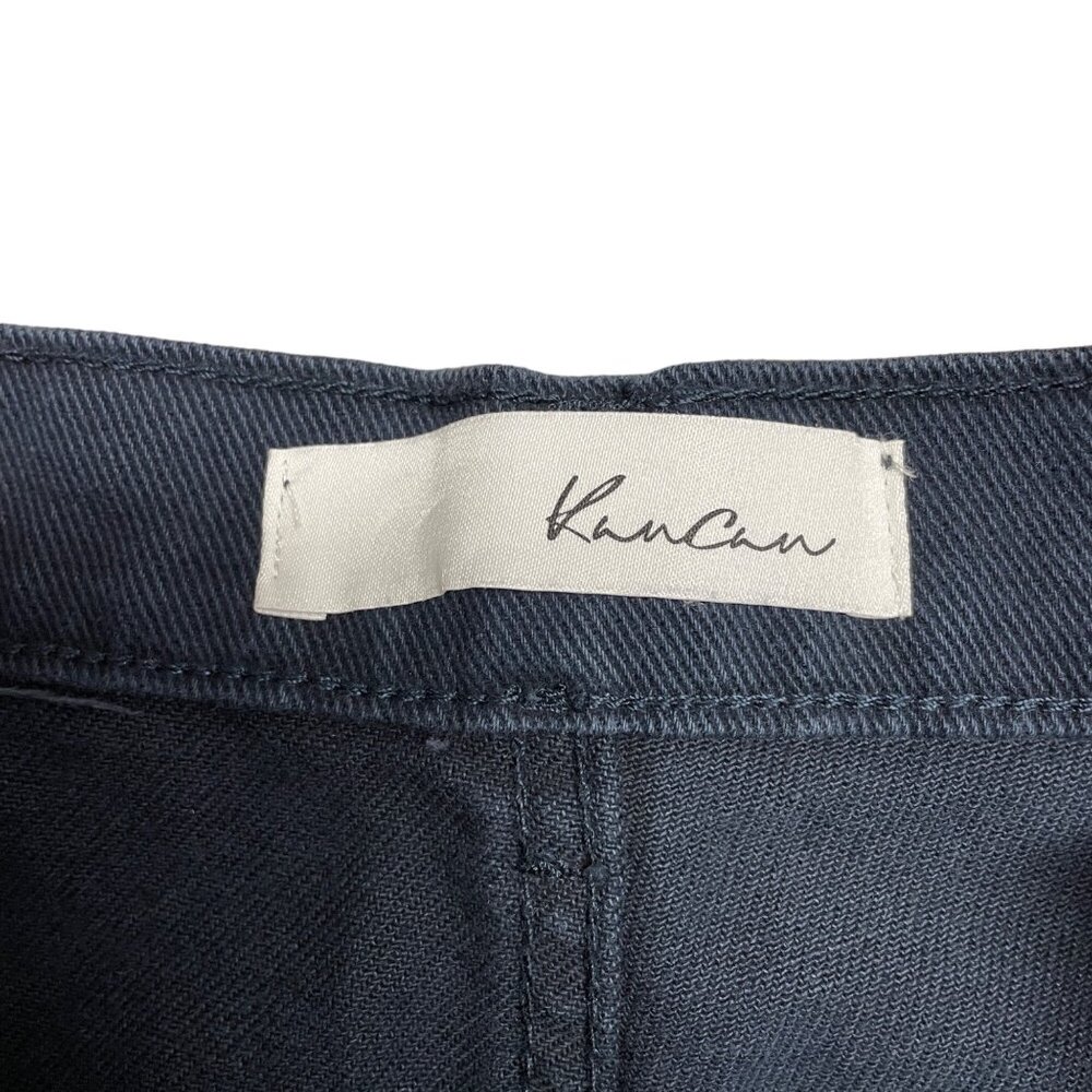 KANCAN JEANS JAINIE HIGH RISE STRAIGHT LEG UTILITY SIZE 9/28 GORPCORE KC7898NV - Picture 7 of 12